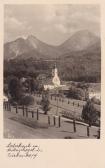 Latschach, Pfarrkirche St. Ulrich - Latschach - alte historische Fotos Ansichten Bilder Aufnahmen Ansichtskarten 