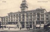 Triest, Rathaus - Triest - alte historische Fotos Ansichten Bilder Aufnahmen Ansichtskarten 