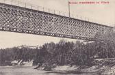 Villach, Eisenbahnbrücke über die Drauschleife - Villach - alte historische Fotos Ansichten Bilder Aufnahmen Ansichtskarten 