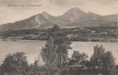 Panoramaansicht - Finkenstein am Faaker See - alte historische Fotos Ansichten Bilder Aufnahmen Ansichtskarten 