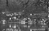 Annenheim vom See - Treffen am Ossiacher See - alte historische Fotos Ansichten Bilder Aufnahmen Ansichtskarten 