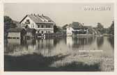 Velden - Pension Sonnhof - Bäckerteich - Velden am Wörther See - alte historische Fotos Ansichten Bilder Aufnahmen Ansichtskarten 