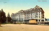 Die Südfassade zum Park hin - Oesterreich - alte historische Fotos Ansichten Bilder Aufnahmen Ansichtskarten 