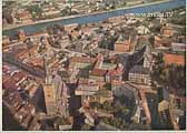 Luftbild Villach Innenstadt - Villach(Stadt) - alte historische Fotos Ansichten Bilder Aufnahmen Ansichtskarten 