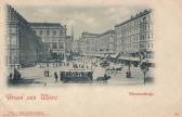 Wien, Kärntnerstraße mit Oper und Stephanskirche - Wien,Innere Stadt - alte historische Fotos Ansichten Bilder Aufnahmen Ansichtskarten 