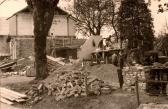 Abtrag Bernold's Dependance und Bau Cafe Platzl - Europa - alte historische Fotos Ansichten Bilder Aufnahmen Ansichtskarten 