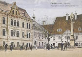 Hauptplatz Feldkirchen - Oesterreich - alte historische Fotos Ansichten Bilder Aufnahmen Ansichtskarten 