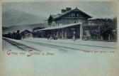 Tauernbahn Südrampe, Bahnhof Spittal a.d.Drau - Europa - alte historische Fotos Ansichten Bilder Aufnahmen Ansichtskarten 