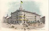 Hotel Moser in Klagenfurt - Oesterreich - alte historische Fotos Ansichten Bilder Aufnahmen Ansichtskarten 