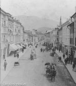 Hauptplatz. Blick nach N - Oesterreich - alte historische Fotos Ansichten Bilder Aufnahmen Ansichtskarten 