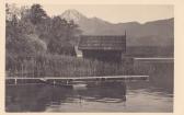 Egg am See, Boots - und Badehaus - Kärnten - alte historische Fotos Ansichten Bilder Aufnahmen Ansichtskarten 