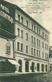 Villach, Widmanngasse Hotel Central - Villach-Innere Stadt - alte historische Fotos Ansichten Bilder Aufnahmen Ansichtskarten 