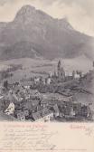 Eisenerz, Oswaldikirche und Pfaffenstein - Leoben - alte historische Fotos Ansichten Bilder Aufnahmen Ansichtskarten 