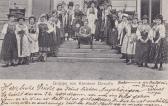 Gruppe von Kärntner Dirndl'n - Klagenfurt am Wörthersee - alte historische Fotos Ansichten Bilder Aufnahmen Ansichtskarten 