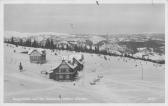 Berger Alm im Winter - Feldkirchen - alte historische Fotos Ansichten Bilder Aufnahmen Ansichtskarten 