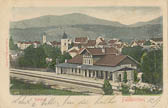 Bahnhof in Feldkirchen - Kärnten - alte historische Fotos Ansichten Bilder Aufnahmen Ansichtskarten 