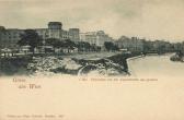 Wien, Panorama von der Aspernbrücke  - Wien  1.,Innere Stadt - alte historische Fotos Ansichten Bilder Aufnahmen Ansichtskarten 