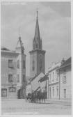 Hans Gasser Platz - Villach-Innere Stadt - alte historische Fotos Ansichten Bilder Aufnahmen Ansichtskarten 