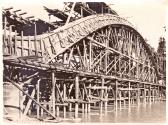 Maria Gail, Eingerüstete Bogenbrücke - Maria Gail - alte historische Fotos Ansichten Bilder Aufnahmen Ansichtskarten 