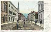 Bahnhofstrasse - Villach-Innere Stadt - alte historische Fotos Ansichten Bilder Aufnahmen Ansichtskarten 