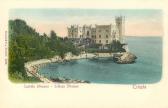 Triest, Schloss Miramar - Italien - alte historische Fotos Ansichten Bilder Aufnahmen Ansichtskarten 