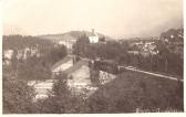 Gaillitz, Eisenbahnbrücke und Kirche - Villach Land - alte historische Fotos Ansichten Bilder Aufnahmen Ansichtskarten 