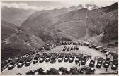 Großglockner, Parkplatz Franz-Josefshöhe - Heiligenblut - alte historische Fotos Ansichten Bilder Aufnahmen Ansichtskarten 