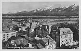 Blickrichtung Perau / Parkhotel - Villach - alte historische Fotos Ansichten Bilder Aufnahmen Ansichtskarten 