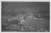 Lufbildaufnahme Velden - Velden am Wörther See - alte historische Fotos Ansichten Bilder Aufnahmen Ansichtskarten 