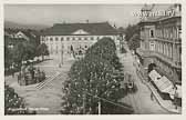 Klagenfurt - Neuer Platz - Oesterreich - alte historische Fotos Ansichten Bilder Aufnahmen Ansichtskarten 