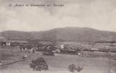 St. Andrä im Lavanttal mit Koralpe - Oesterreich - alte historische Fotos Ansichten Bilder Aufnahmen Ansichtskarten 