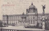 Wien, Naturhistorisches Hofmuseum - Europa - alte historische Fotos Ansichten Bilder Aufnahmen Ansichtskarten 