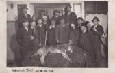 Fellacher Jagd, Erlegung des Dobratsch Wolfes - Villach(Stadt) - alte historische Fotos Ansichten Bilder Aufnahmen Ansichtskarten 