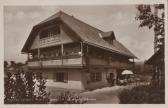 Bernold's Gasthof - Süd u Westansicht - Drobollach am Faaker See - alte historische Fotos Ansichten Bilder Aufnahmen Ansichtskarten 