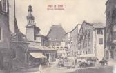 Hall in Tirol, Oberer Stadtplatz - Hall in Tirol - alte historische Fotos Ansichten Bilder Aufnahmen Ansichtskarten 