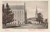 Mädchen-Bürgerschule - Oesterreich - alte historische Fotos Ansichten Bilder Aufnahmen Ansichtskarten 