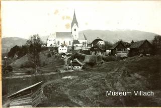  Kirche und Dorf Maria Gail - alte historische Fotos Ansichten Bilder Aufnahmen Ansichtskarten 