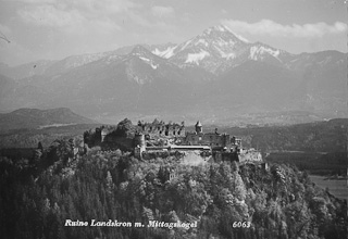 Ruine Landskron - Villach - alte historische Fotos Ansichten Bilder Aufnahmen Ansichtskarten 