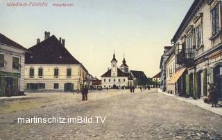 Windisch Feistritz, Hauptplatz - Windisch-Feistritz / Slovenska Bistrica - alte historische Fotos Ansichten Bilder Aufnahmen Ansichtskarten 