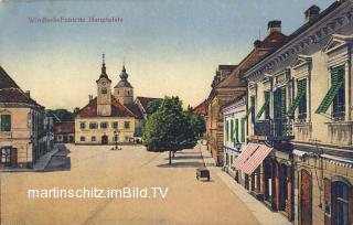 Windisch Feistritz, Hauptplatz - Windisch-Feistritz / Slovenska Bistrica - alte historische Fotos Ansichten Bilder Aufnahmen Ansichtskarten 