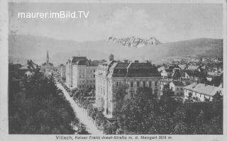 Villach-Innere Stadt - alte historische Fotos Ansichten Bilder Aufnahmen Ansichtskarten 