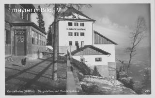 Bergstation Kanzelbahn - Oesterreich - alte historische Fotos Ansichten Bilder Aufnahmen Ansichtskarten 