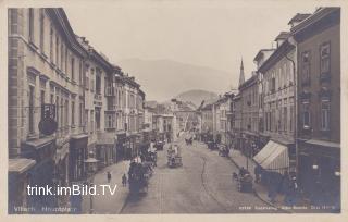 Villach Hauptplatz - alte historische Fotos Ansichten Bilder Aufnahmen Ansichtskarten 