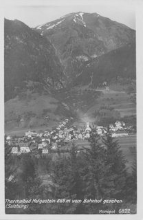 Thermalbad Hofgastein - alte historische Fotos Ansichten Bilder Aufnahmen Ansichtskarten 