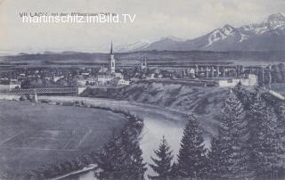 Villach mit dem Mittagskogel - Villach(Stadt) - alte historische Fotos Ansichten Bilder Aufnahmen Ansichtskarten 