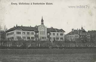 Evangel. Waisenhaus - Waiern - Oesterreich - alte historische Fotos Ansichten Bilder Aufnahmen Ansichtskarten 