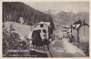 Grenzübergang Italien-Österreich - Italien - alte historische Fotos Ansichten Bilder Aufnahmen Ansichtskarten 