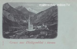 Heiligenblut - Mondscheinkarte - Oesterreich - alte historische Fotos Ansichten Bilder Aufnahmen Ansichtskarten 
