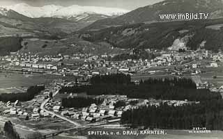 Spittal an der Drau - Oesterreich - alte historische Fotos Ansichten Bilder Aufnahmen Ansichtskarten 