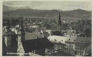 Blick über die Stadt - Oesterreich - alte historische Fotos Ansichten Bilder Aufnahmen Ansichtskarten 